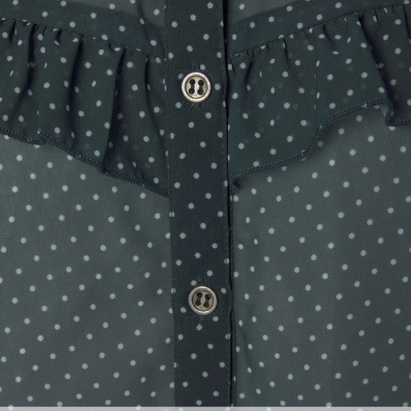 Lascana Ruffled Button Up Blouse - Picture 3 of 6